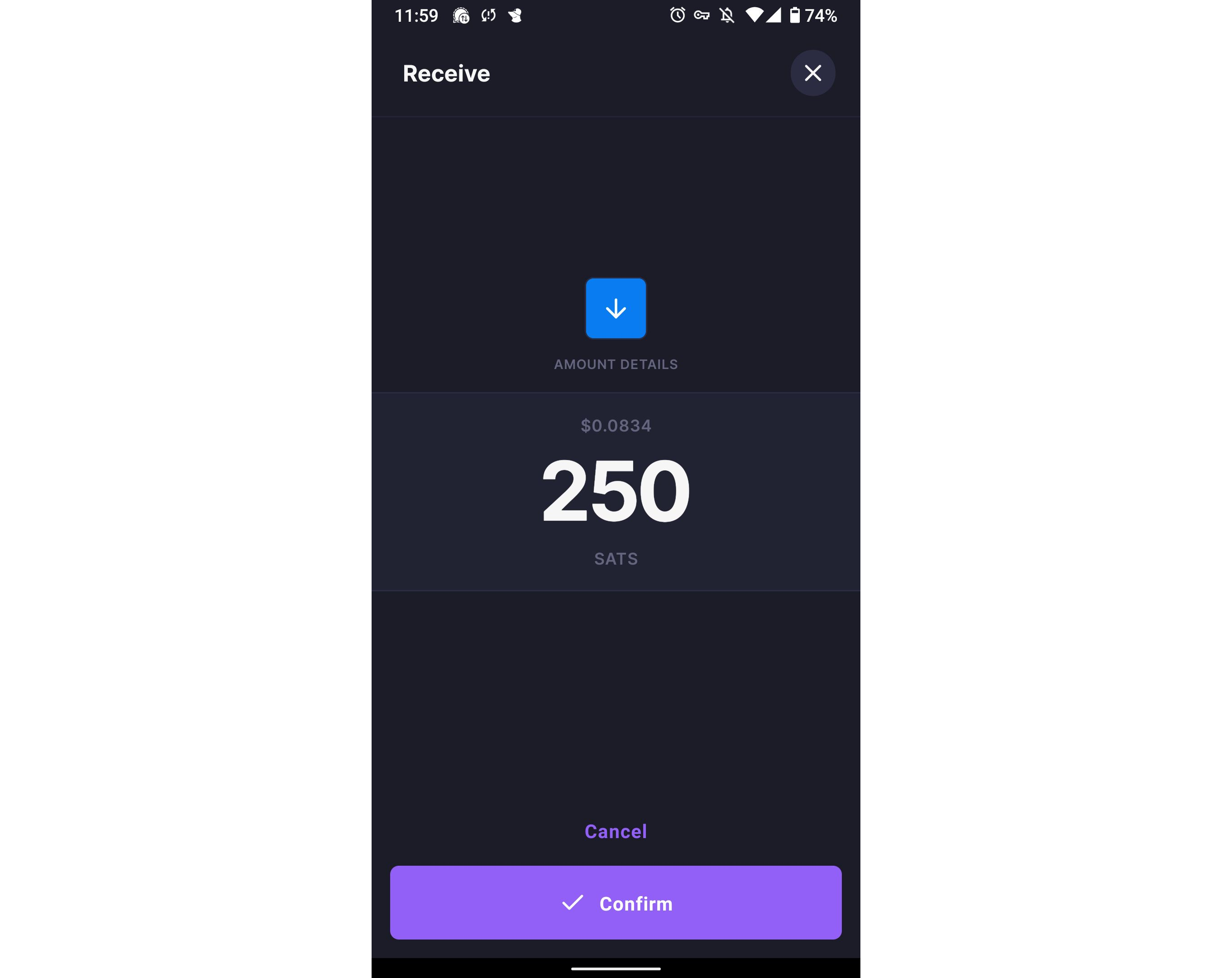 ZEBEDEE App | Scan Withdrawal Request